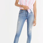 Madewell 9" High-Rise Skinny Jeans: Destructed-Hem Edition Photo 0