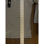 Ralph Lauren Black Label LRL Henley Top Shirt Size XL Black Striped Ribbed Photo 6