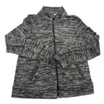 Juicy Couture  Jacket Womens XS Gray Full Zip Knit Sweater Pockets Stretch Casual Photo 0