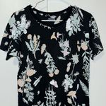 Columbia Park Floral Printed Cotton T-Shirt Dress Women's Size M Photo 2