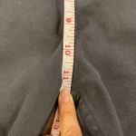 MIOU MUSE Black‎ Cropped Wide Leg Raw Hem Utility Style Pants Women's Black Size L Photo 9