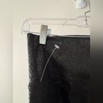 Aerie OFFLINE  High Waisted Legging Metallic Black Liquid Faux Leather Crackle Photo 7