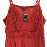 Torrid New Babydoll Crinkle Gauze And Lace Tank Top Photo 7
