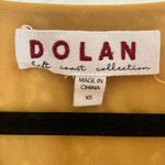 Anthropologie  Dolan Mustard Floral Long Sleeve Dress size XS Photo 3