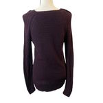 Loft Women’s Purple Knit Sweater Size M Size M Photo 1