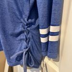 SO  Juniors Perfectly Soft Lace Up Side Hoodie‎ Lightweight Size Medium Photo 3