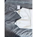 Lulus NWT  Feeling of Forever White Sleeveless Mermaid Maxi Dress Size Medium Photo 4