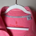 Tommy Bahama Tobago Bay Pima Cotton 1/2 Zip Dress Pink M Photo 5