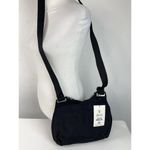 Baggallini New  Haley Large Crossbody Black Bag Purse Womens Nylon Double Zipper Photo 1