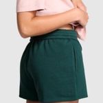 Pink Victoria's Secret Limited Edition Fleece Shorts Dark Forest Green X… Size XS Photo 4