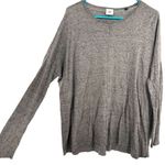 CAbi  Size XS Shirt Gray Heather Long Sleeve Round Neck Casual Cozy Soft Pullover Photo 2