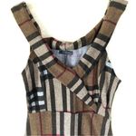 Plaid Check Flannel Dress Brown M Size M Photo 1