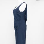 Adrianna Papell | Sleeveless Jersey Gown With Embellished Lace Cowl Back Photo 10