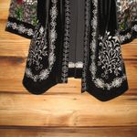 John Mark  Embroidered Kimono Cardigan Top Photo 3
