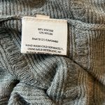 Eileen Fisher  Charcoal Knit Top Made of Italian Yarn Photo 3