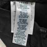 frame denim FRAME Le Crop Mini Boot Jeans Women's Faded Black Denim Size 27 Mid Rise Cropped Photo 5
