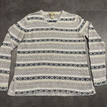 Jones New York Vtg  Country M Gray‎ SWEATER Top D-207 Photo 0