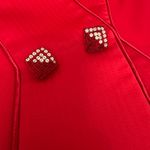 Nolan Miller Women’s Vintage Red Jacket Blazer 80s Long Sleeve Size 4 Photo 5