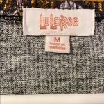 LuLaRoe  Metallic Patterned Gold and Silver Leaf Long Sleeve Sarah Photo 1