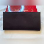 Salvatore Ferragamo Clutch wallet, silver tone metal Photo 3