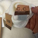C&C California White C.C. California knit sweater infinity scarf cream Color NWT scarf Photo 0