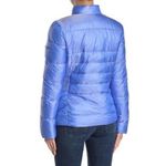 Nordstrom NWOT VIA SPIGA iridescent blue toned puffer jacket Photo 2