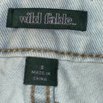 Wild Fable Denim Jean Shorts Crocheted Granny Square Design Womens 8 Button Fly Photo 2