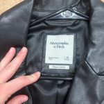 Abercrombie & Fitch  Leather black blazer  Photo 2