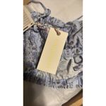 Love Shack Fancy Simpson cropped floral print crepe top M Photo 5