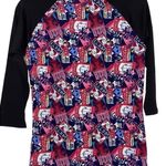 LuLaRoe Women’s XS Randy Baseball Tee Disney Villains Raglan Sleeves Loungewear Photo 5