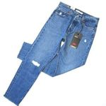 Levi's NWT Wedgie Icon in Athens Hera High Rise Tapered Leg 100% Cotton Jeans 26 Photo 0