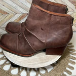 Kork-Ease Kork Ease Brown Leather Kissel Ankle Boots Wrinkle Lagenlook Comfy Photo 3