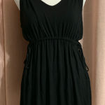 Sonoma  maternity black babydoll sleeveless tank top - size small Photo 0