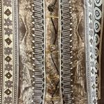 Renato Nucci Paris 100% Silk Geometric Tunic Button Down Blouse Photo 4