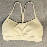 Lululemon  Flow Y Bra Nulu Light Support Size 4 Like New Photo 1