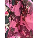 Bryn Walker Floral Marcella Jacket Coat Size Large Pink Black Oversize NWT Photo 4