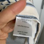 L'Academie L’Academie‎ Revolve striped lace up long sleeves white blouse size medium Photo 4