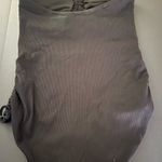 Aerie Bandeau Cut out one piece women’s large Black Photo 2