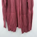 Lululemon  Cashlu Sweater Wrap Cardigan in Heathered Mulled Wine Sz S‎ Photo 4