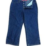 No Boundaries Womens Blue Denim Jeans Capri Pants No Excuses  New Wtih tags Size 11 u Photo 0