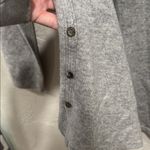J. McLaughlin  100% Cashmere Gray Sweater With Accent Buttons Size Large Size Lg Photo 3