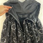 Forever 21 Y2K Vintage Strapless Mini Dress Small Black Lace Goth Fairy Grunge Whimsigoth Photo 7