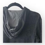 Y2K: new Kritik Nola Terry Juicy Zipper Kangaroo Pocket Hoodie Black L Size L Photo 6