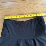 YA Los Angeles Moto Mini Skirt SZ L Black Exposed Zipper Skater Goth Punk NWT Photo 5