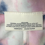 Bobbie Brooks Medium Blue Pink Tie Dye Hoodie Mini Dress NWOT Beach Cover Up Photo 5