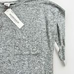 Workshop Republic Clothing WORKSHOP Republic Size M Heather Grey Pearl Soft Knit Top Athleisure Casual Photo 0
