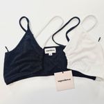 superdown Paulina Strappy Top in Black & White Medium Photo 2