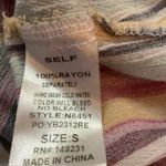 Kori  America  Fringed Multi-color Boho Top S Dopamine Costal Cowgirl Festival Photo 10