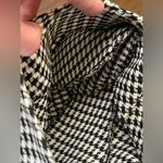 Vintage Byer Too! Women's Houndstooth Fitted Blazer Jacket Black & White Size 11 Photo 7