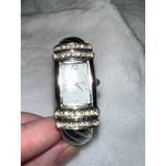 Studio Time‎ Quartz Bangle Watch Silver Tone Rhinestone Women's Jewelry Photo 7